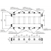 Модульный коллектор MKSS-250-6DU (до 250 кВт, 2 магистр. подкл. G 2″, 3 контура G 1″ вверх и 3 вниз)